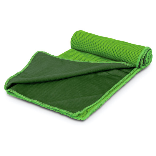 Bright Green Yeti Cooling Towel Tubes